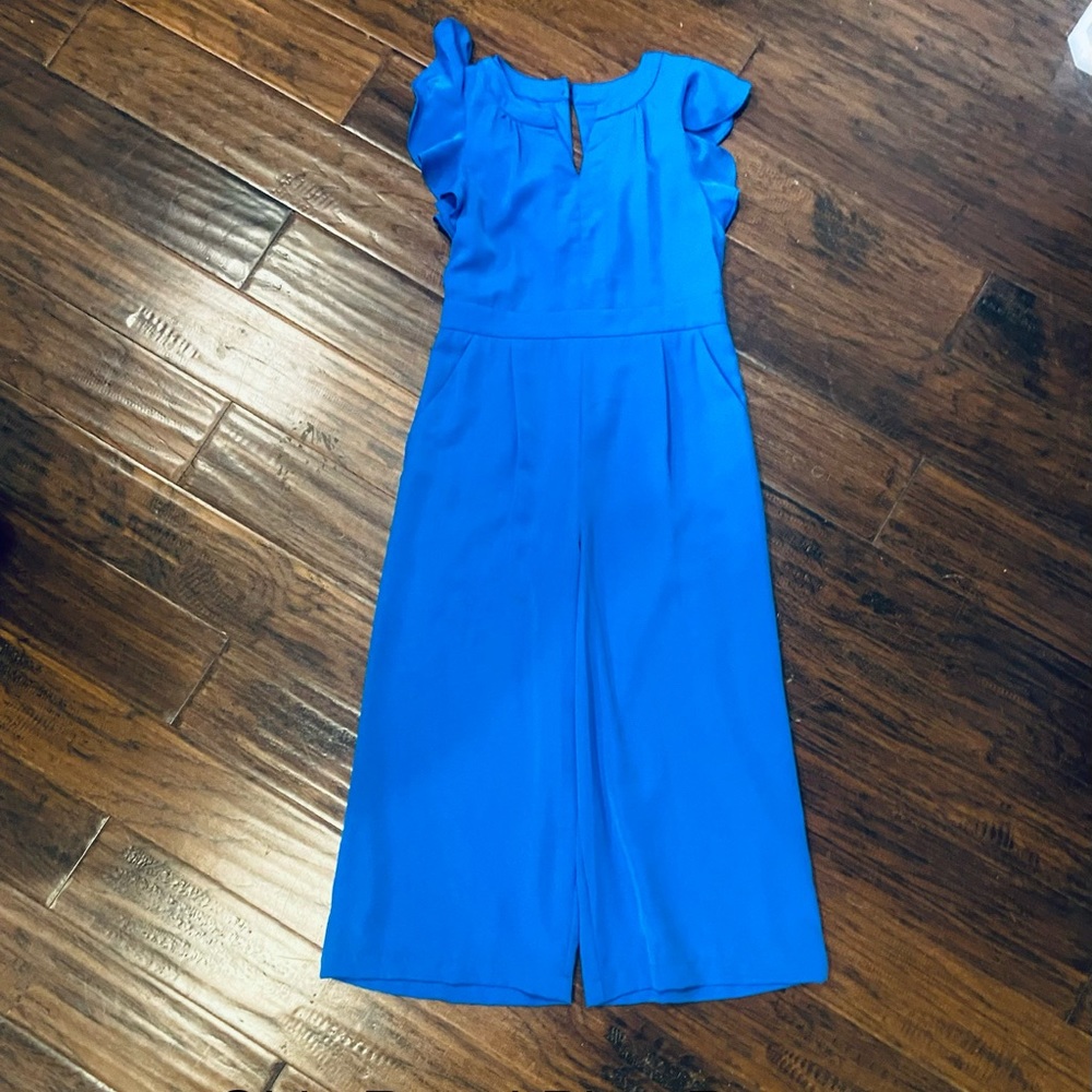 Size 12 GB girls royal blue jumpsuit. New without tags.